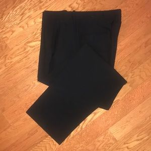 38R Austin Reed Reflex Pleated Black Slacks